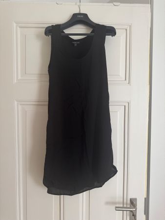 Damen James Perse Tank Dress Kleid in Schwarz