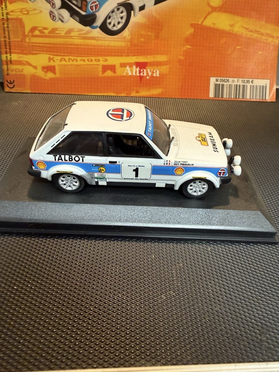 Lotus Modellini d'auto: Sunnisme Talbot lotus 1981. 1/43 – Usato da Versoix venduto da Jeannot57 3