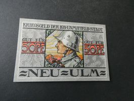 Dt. Reich, Neu Ulm -  Notgeldschein