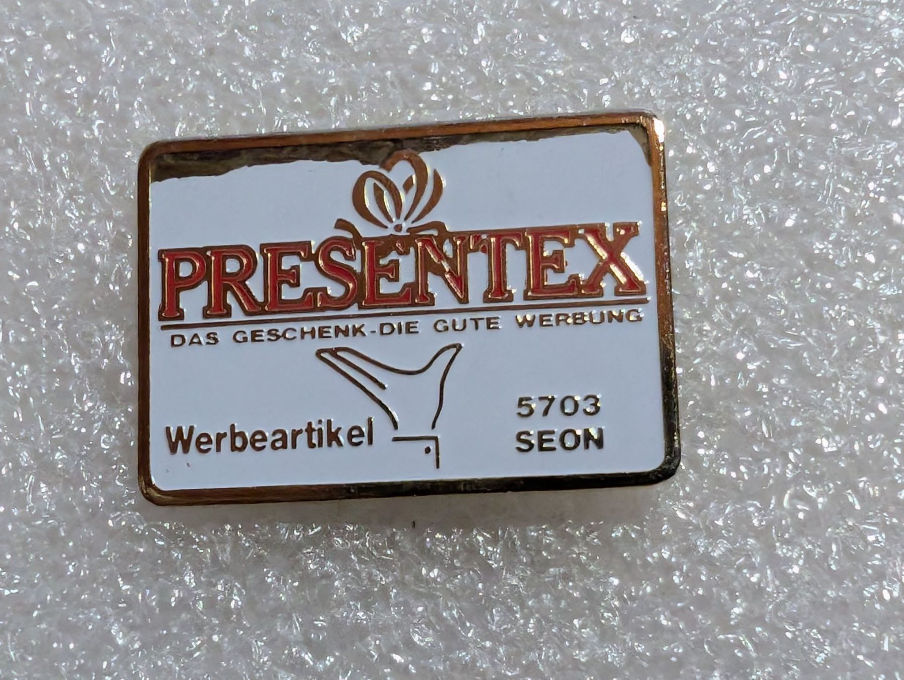 Plaquettes & Badges: Ansteckpin 257: Presentex – D'occasion à Oppligen par Pin-Fall-Shop