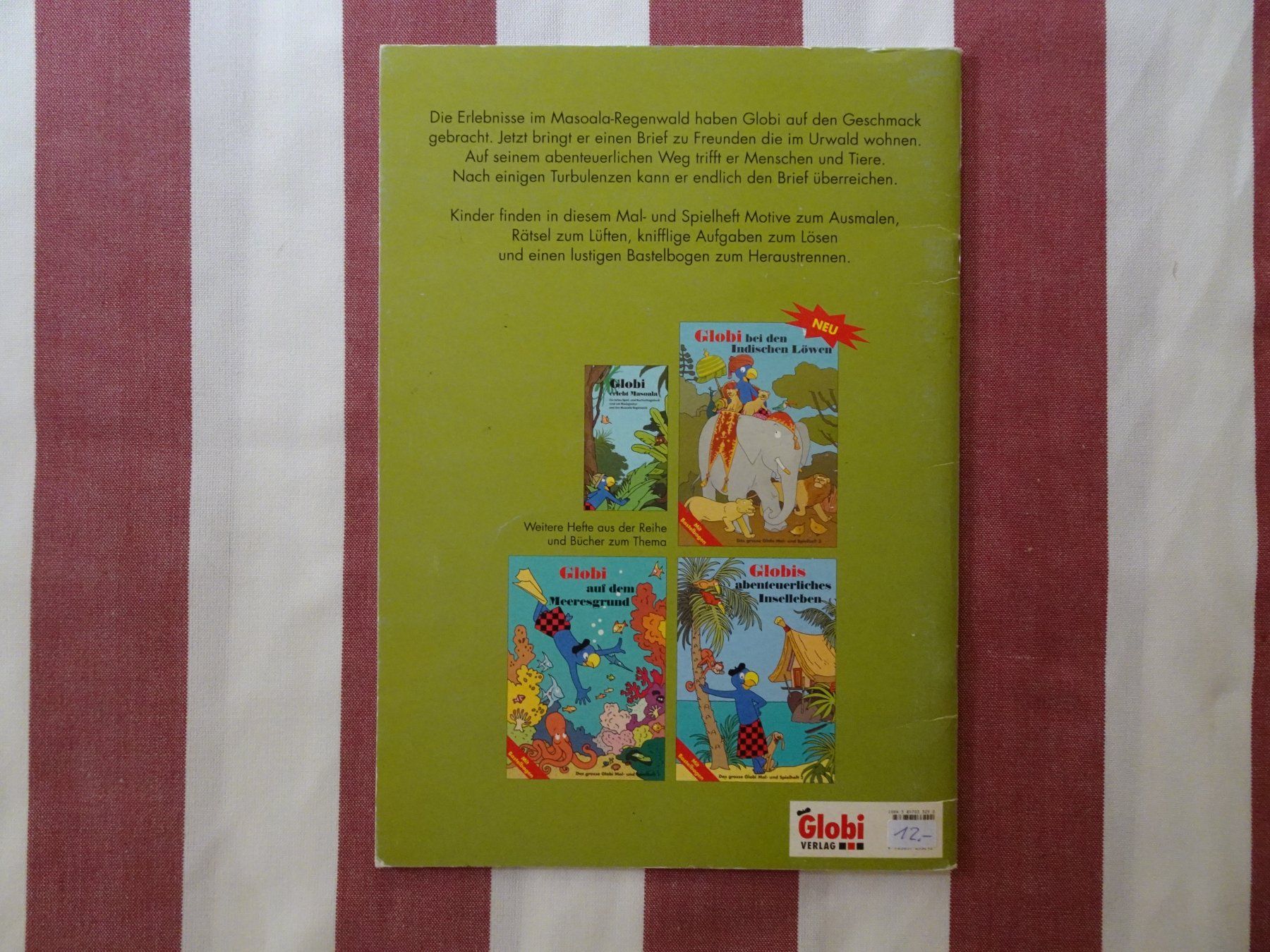 Fumetti: Globi im Regenwald - Malbuch - G1267 – Usato da Küssnacht am Rigi venduto da Globi-Love 3