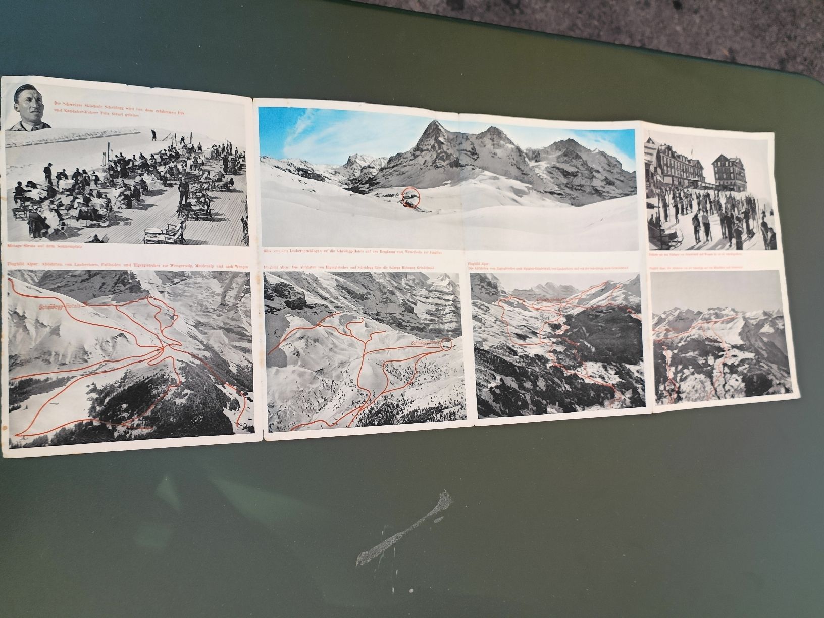 Documenti: Prospekt / Scheidegg - Scheidegg Hotels Berner Oberland 1930 – Usato da Brugg AG venduto da Ente015 1