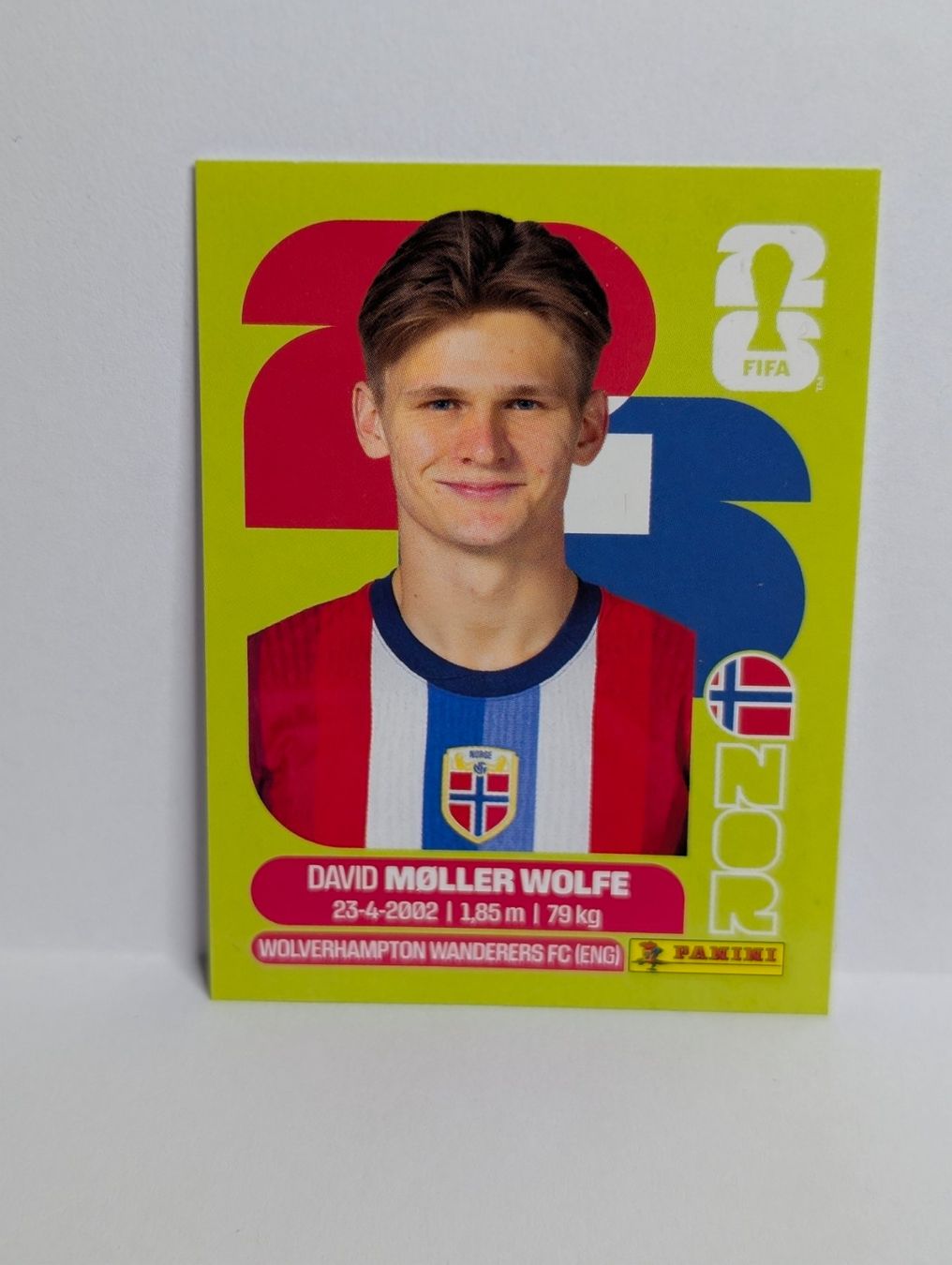 Panini Carte collezionabili: Panini WM 2026 - NOR 7 - David MOLLER WOLFE NORWAY – Nuovo (secondo la descrizione) da Founex venduto da amel89