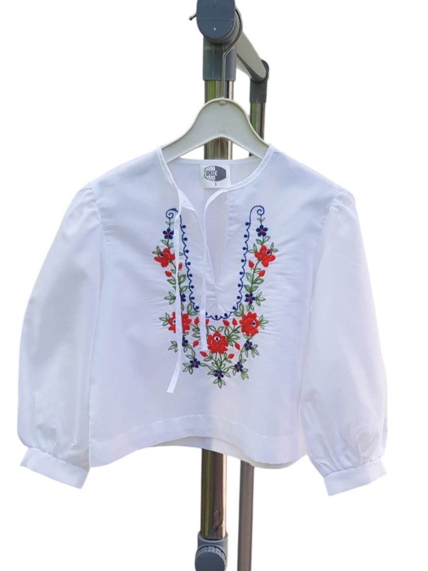 Camicette, T-shirt & Top: Trachtenbluse Kind 1970er – Usato da Mörschwil venduto da wunderkiste44 1