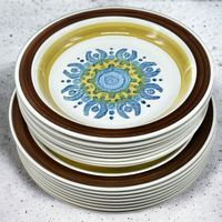 Burleigh Staffordshire Ironstone - Castille - 16 assiettes