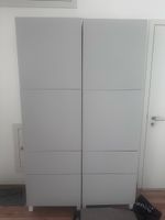 Hochschrank Set grau mit Einlegeböden guter Zustand