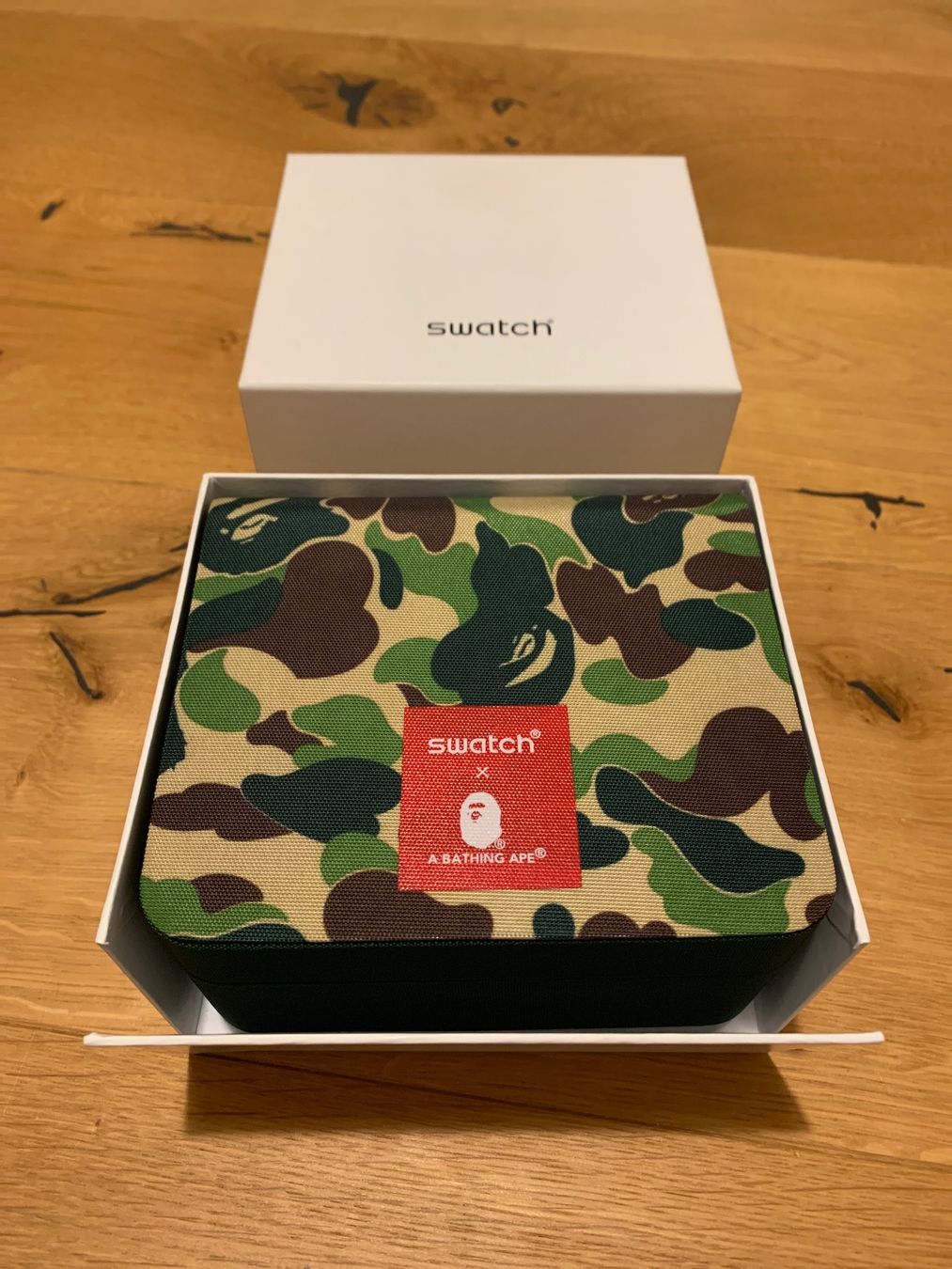 Swatch Orologi: SWATCH x BAPE TOKYO BLACK MULTI CAMO – Nuovo e nell'imballaggio originale da Aarberg venduto da Mama_Lulu 3