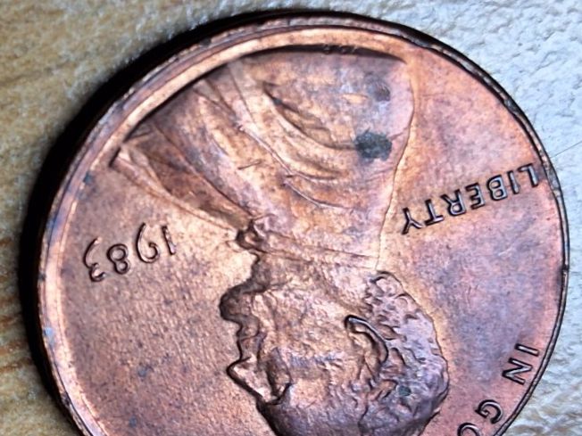 Tutti le monete: USA - 1 Cent 1983 - Abart, dezentriert! – Usato da Münchenstein venduto da purbach1 6