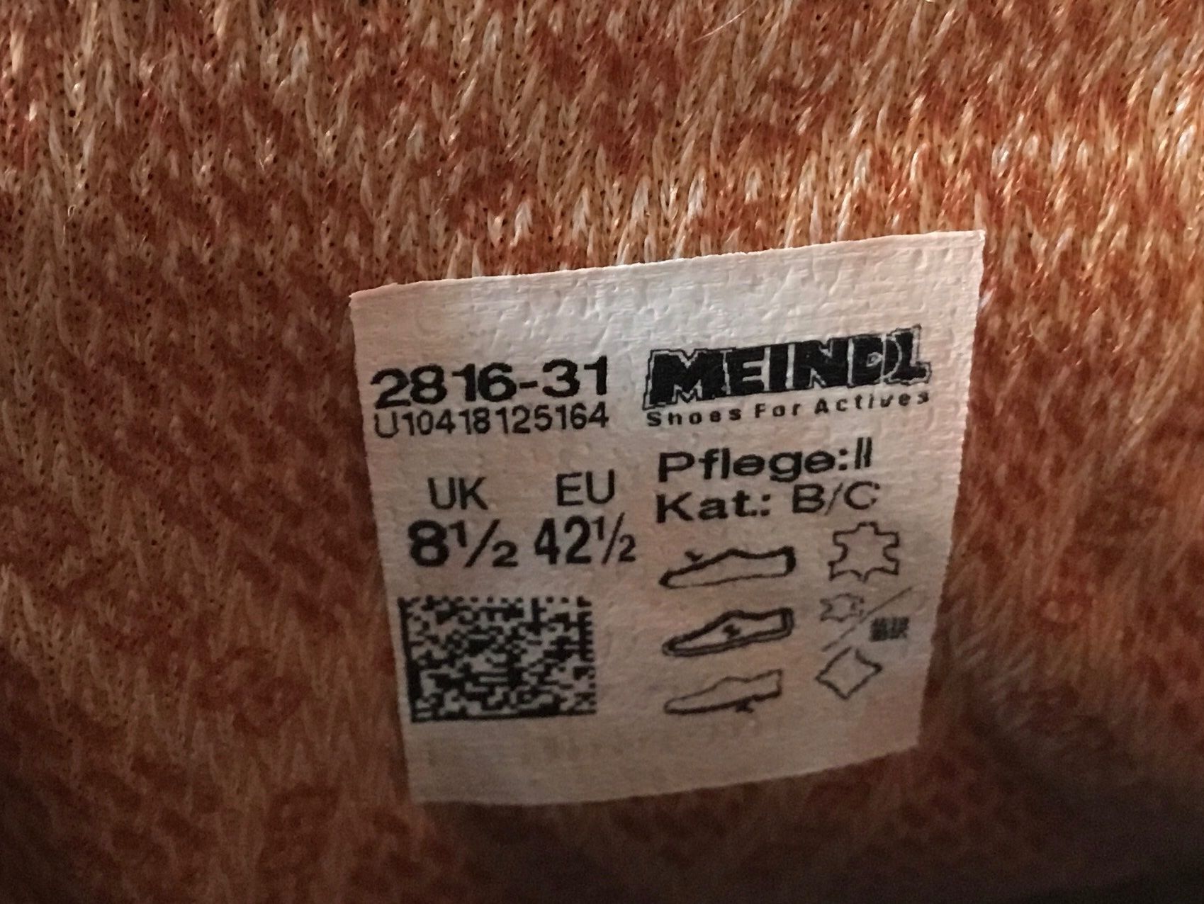 Meindl Herrenschuhe: Meindl Gore Tex Wanderschuhe, Men, Gr. 42.5 – Gebraucht aus Chur von Jacky17 9
