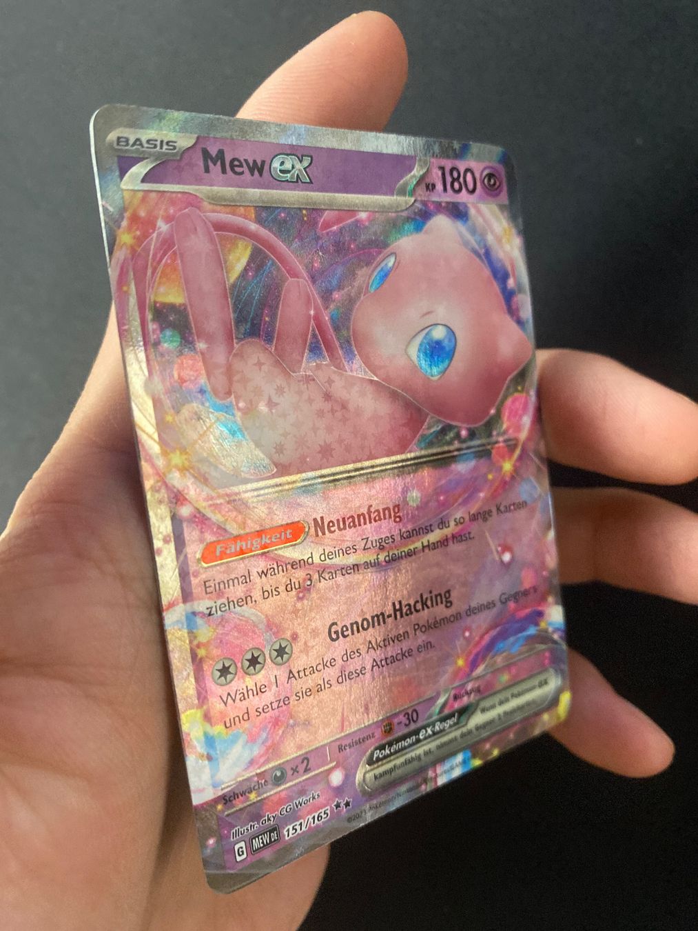 Pokémon Carte collezionabili: Mew ex 151 - Double Rare - MEW 151 - DE – Nuovo (secondo la descrizione) da Hausen AG venduto da Shrade 2