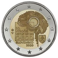 Slovakia - 2 Euro (OECD) 2020 UNC