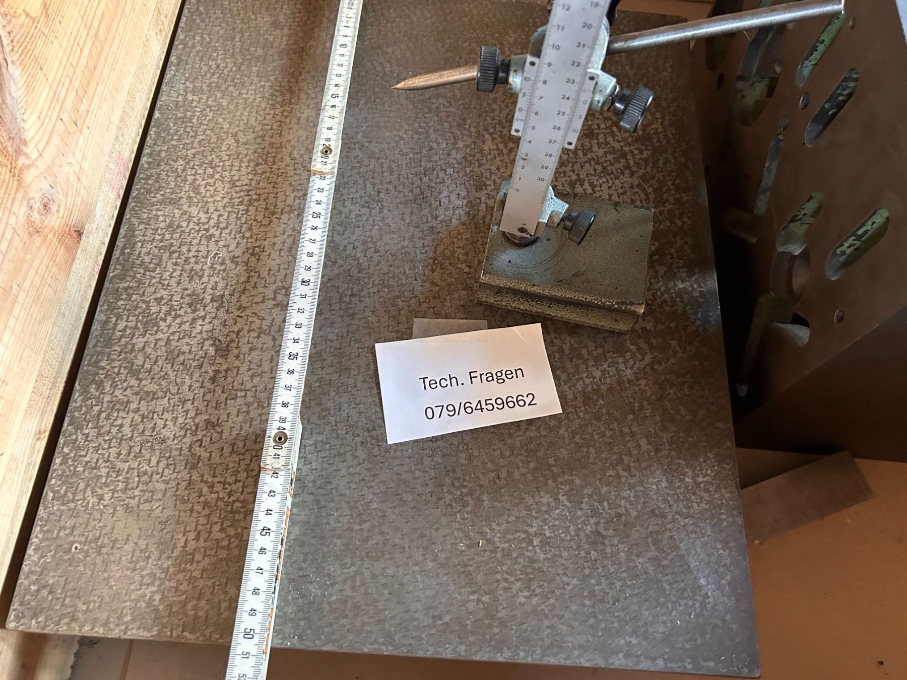 Tous les outils: Anreissplatten / Spannwinkel – D'occasion à Münchenstein par fransch 4