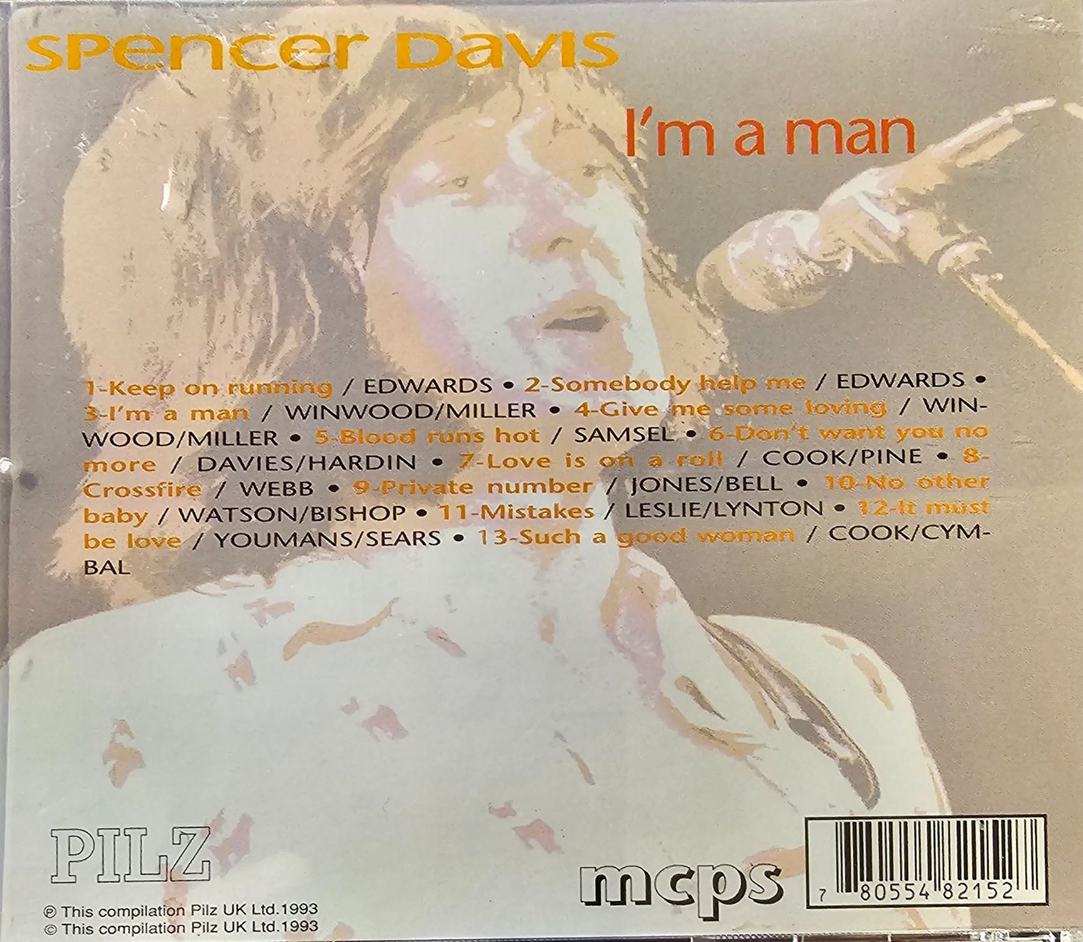 CDs: Spencer Davis - I'm a man – D'occasion à Wahlen b. Laufen par Cg10 1