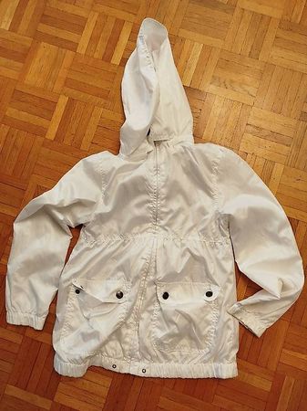 Veste ZARA Kids blanche, taille 140 cm, comme neuve!