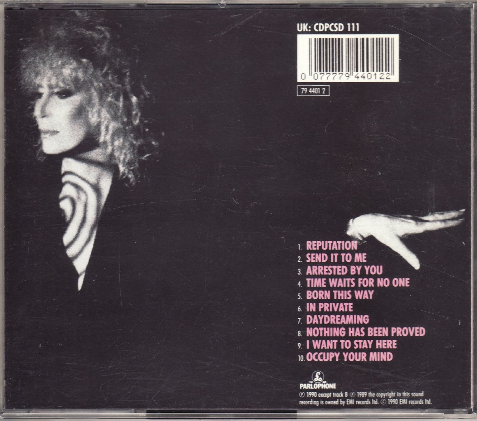 CD: Dusty Springfield – Reputation – Usato da Boussens venduto da catfood01 1