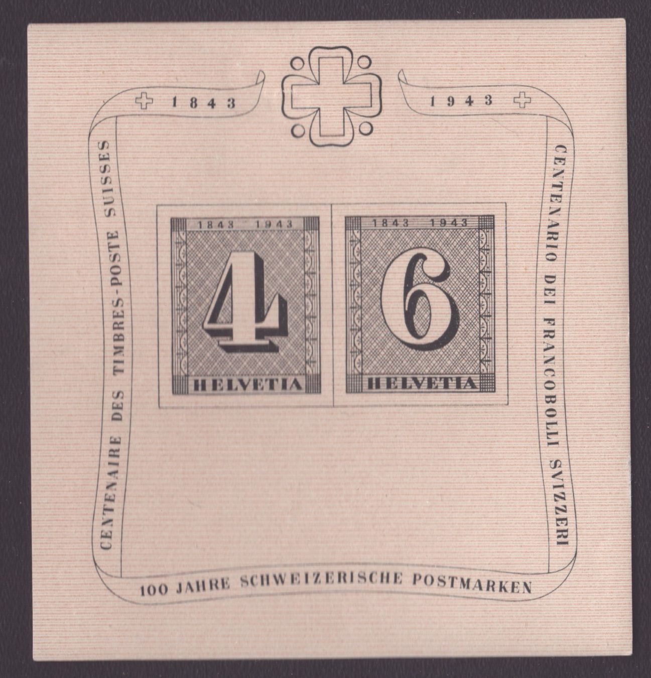 Alle Briefmarken: W14 1943 Bloc neuf * – Gebraucht aus Delémont von Silte