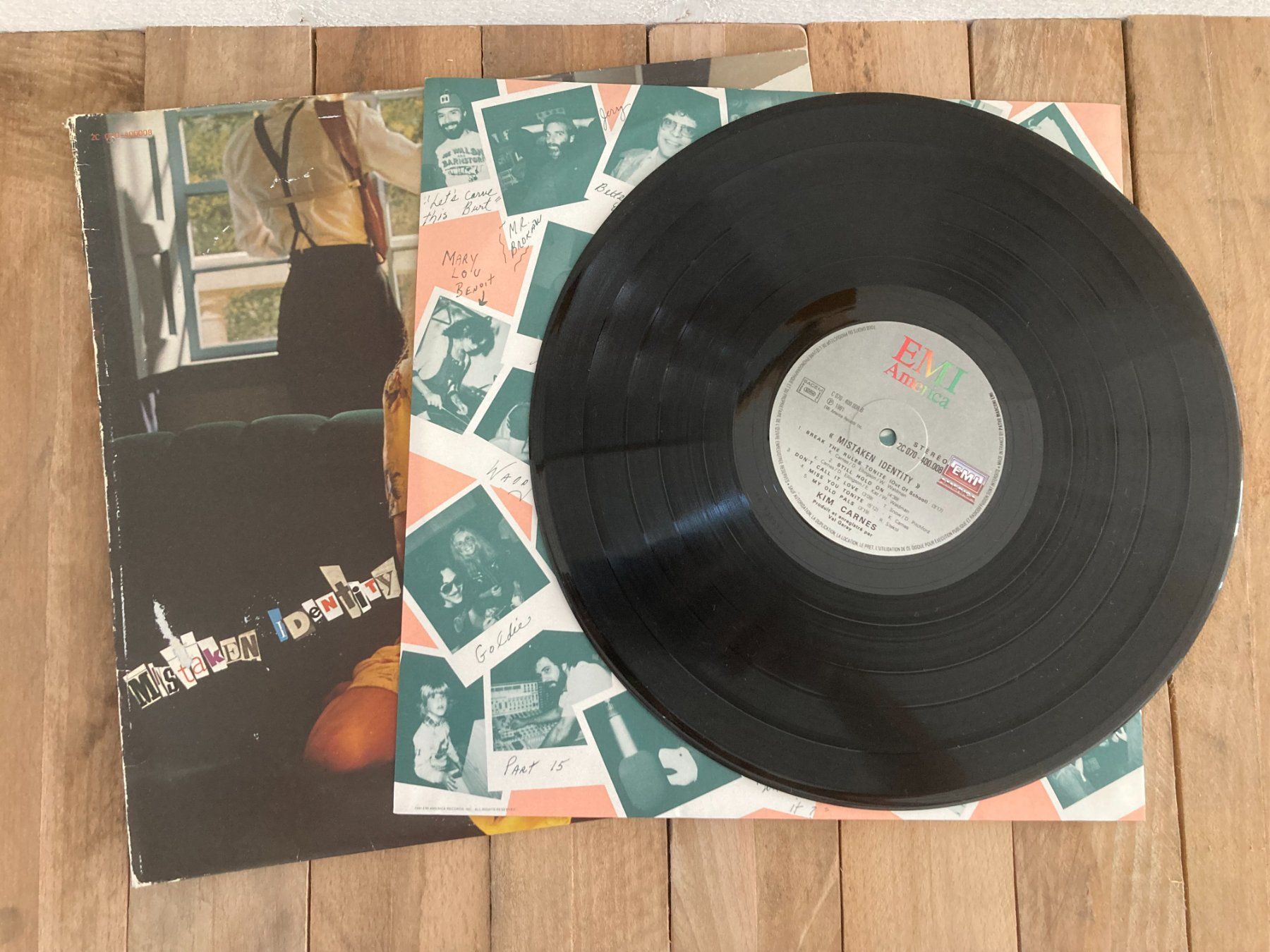 Schallplatten: Kim Carnes-Mistaken identity-1981 – Gebraucht aus vaumarcus von Nicolasorel 2