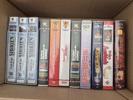 VHS Kassetten Sammlung Film. 19 Stk. gebraucht