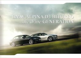 BMW Alpina D3 Biturbo - Original Prospekt