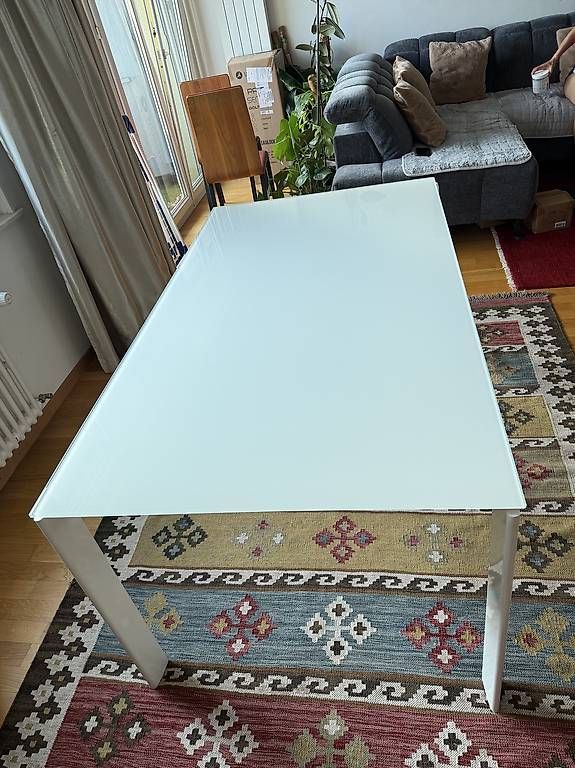 Tavoli: Table à manger en verre extensible – Usato da Prilly venduto da ray_9zx9 1