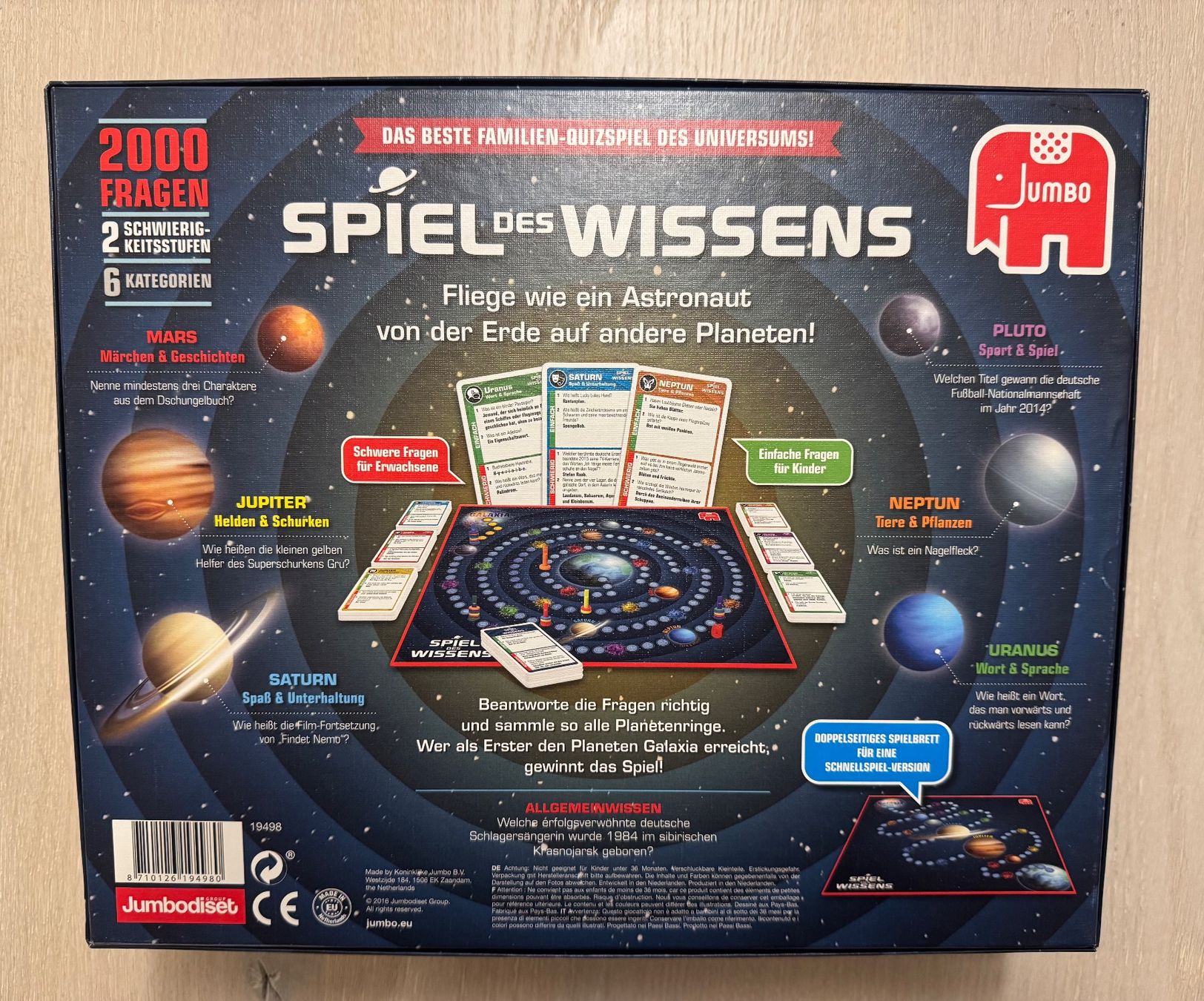 Jumbo Giochi: Spiel des Wissens – Nuovo (secondo la descrizione) da Lenzburg venduto da Oganesson 2