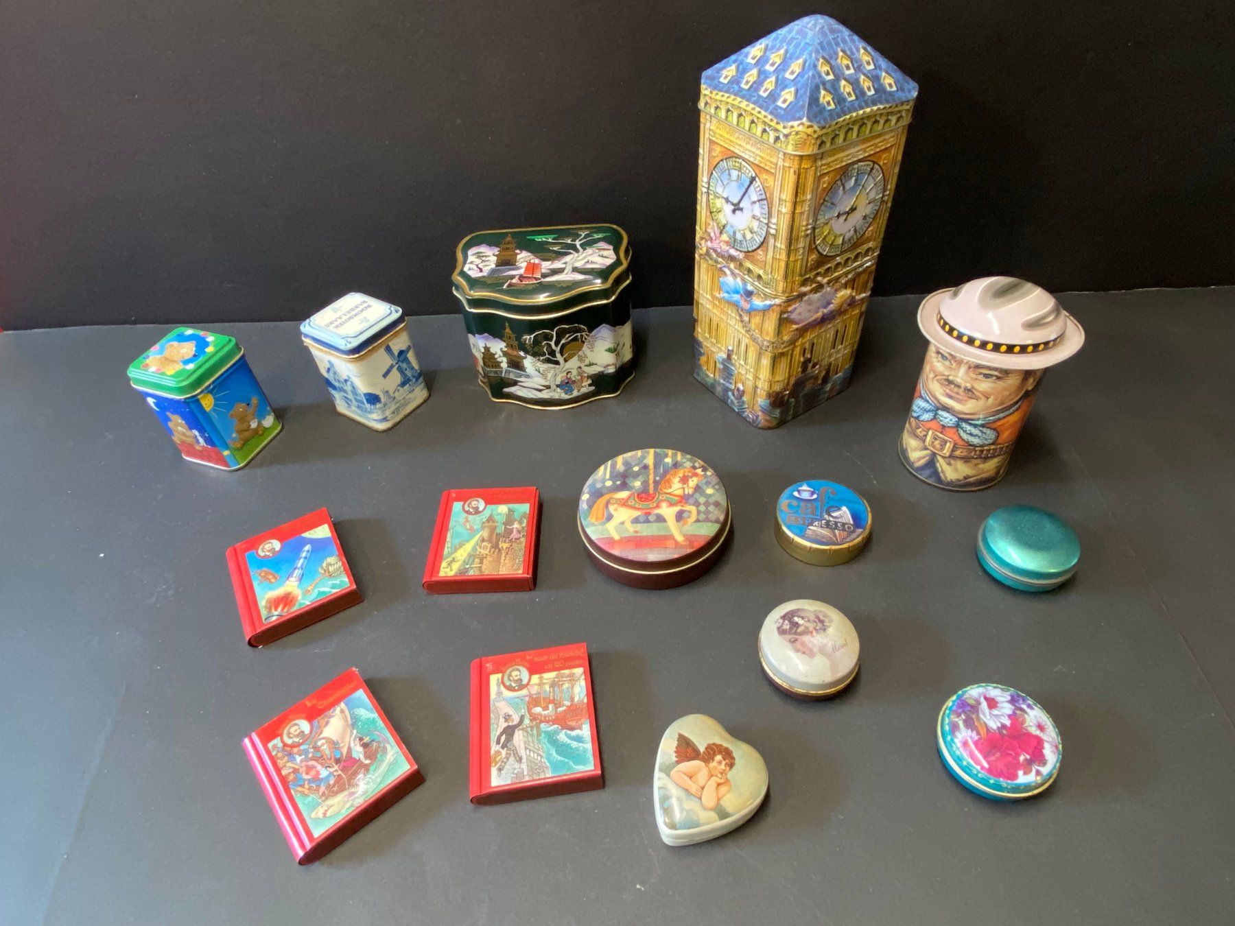 Altre Stoviglie: 15 Diverse Vintage Blechdose – Usato da Schaffhausen venduto da Magnet 2