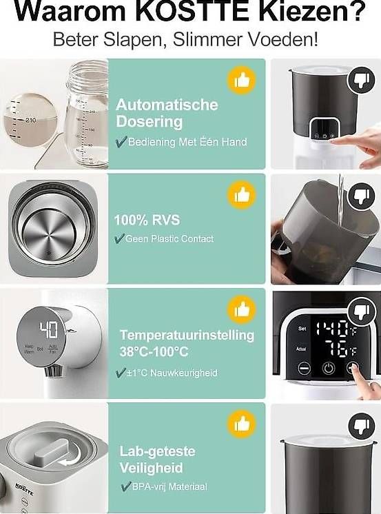 Elettrodomestici da cucina: KOSTTE Instant-Flaschenaufbereiter, Wasserspender – Nuovo (secondo la descrizione) da Kreuzlingen venduto da Best-Deal-Oase 6