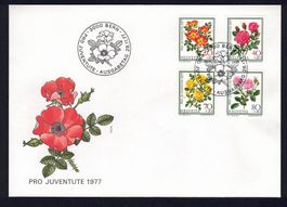 FDC Pro Juventute 1977