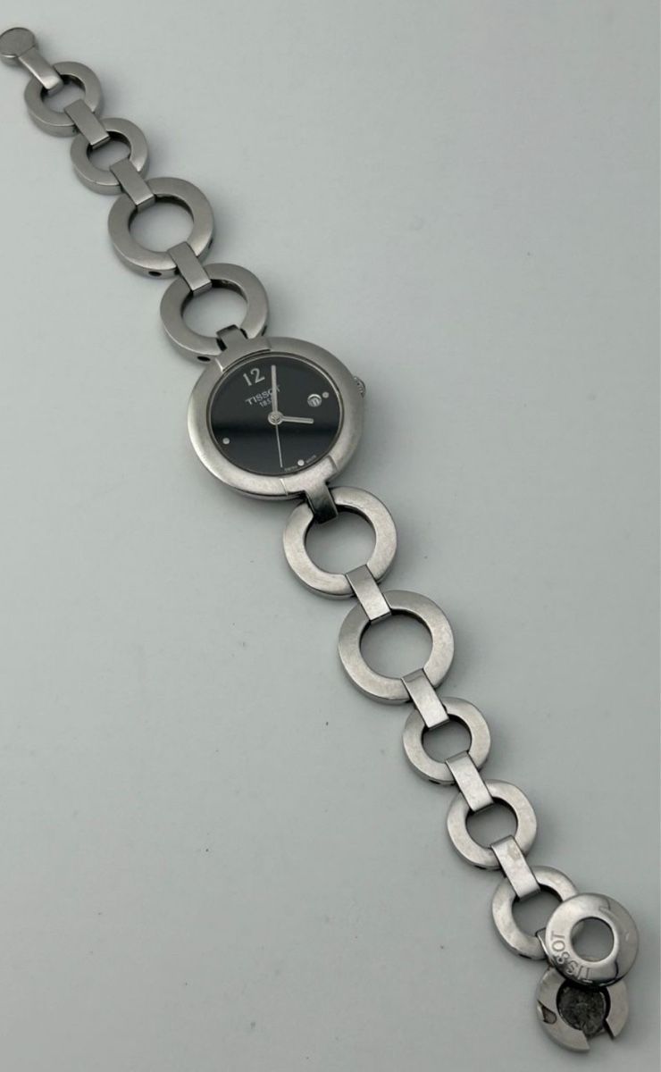 Tissot Orologi: Vintage Tissot 1853 Modell Pinky, Edelstahl – Usato da Untersiggenthal venduto da TimeandShine 1