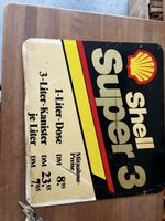 Kunststoff Schild Vintage doppelseitig