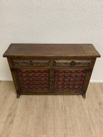 Vintage Sideboard im spanischen Barock-Stil & Schnitzereien