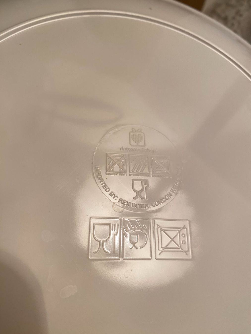 Teller: Melamin Rosen Set, 3 Teller, 2 Gabel,  5-teilig – Gebraucht aus Stetten SH von bijoux18 2