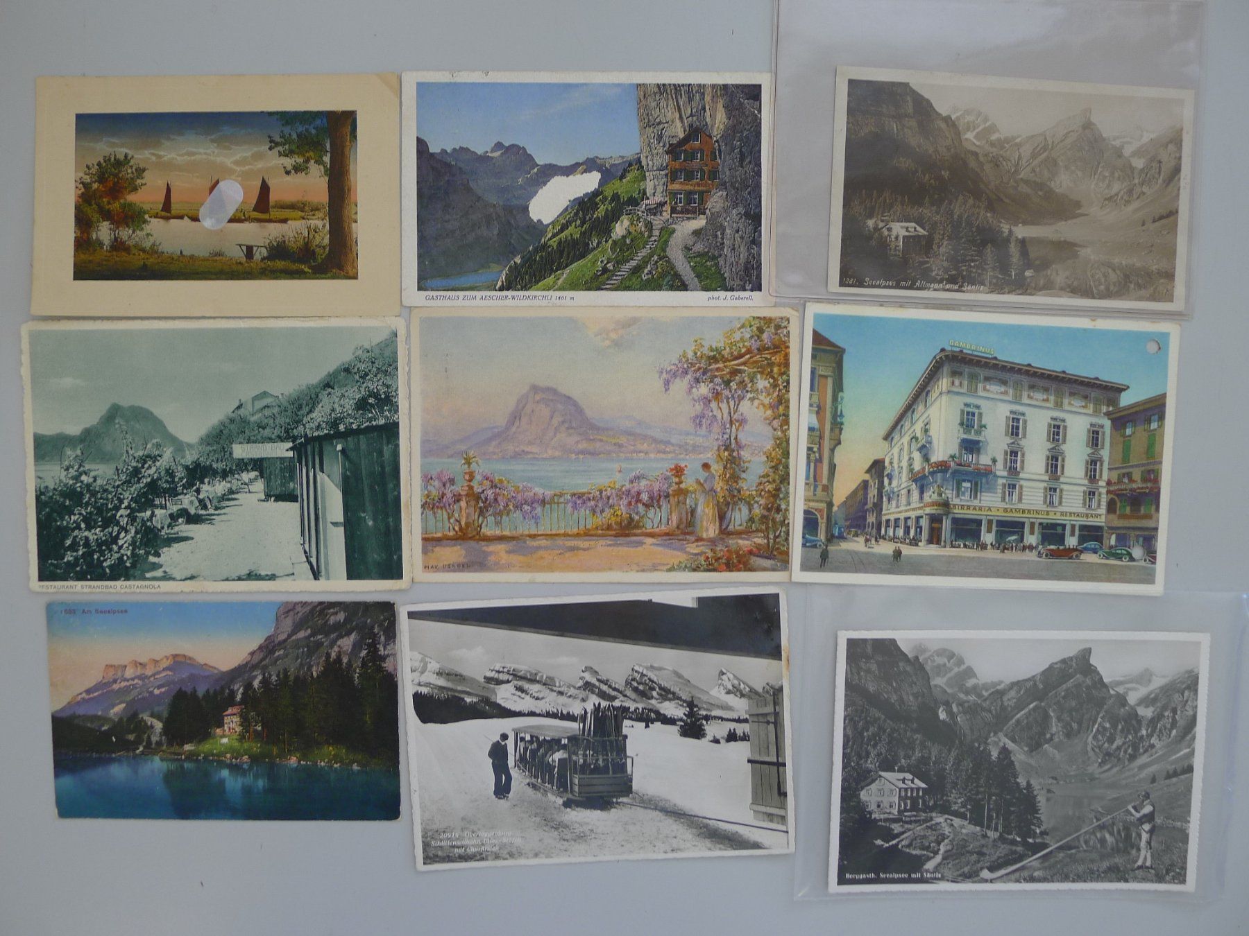 Ansichtskarten: Alte Ansichtskarten +Lithos, Sammlung: 2200 AK's +4 Kisten. – Gebraucht aus Sursee von Luzernerraute 9