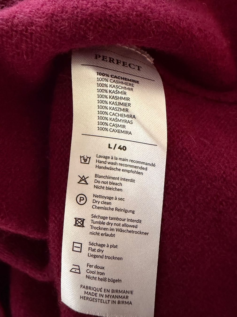 Maglioni & Felpe: Perfect Cashmere Kaschmir Pullover Gr.L ***NEU*** – Nuovo e nell'imballaggio originale da Unterägeri venduto da Jutka_04 4