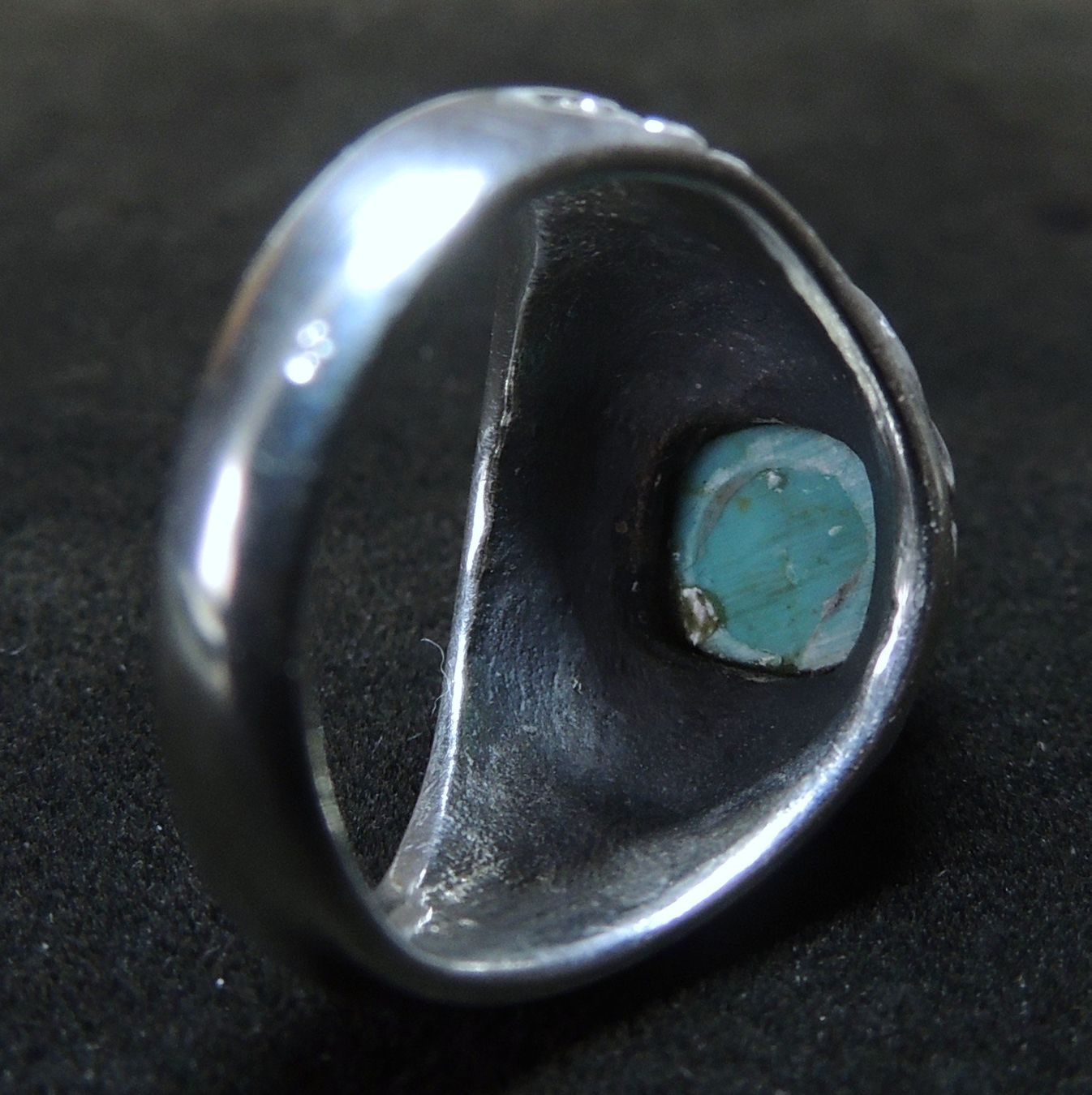 Anelli: Howlith Silber 925 Fingerring Gr. 52 – Usato da Waldenburg venduto da schaller707 4