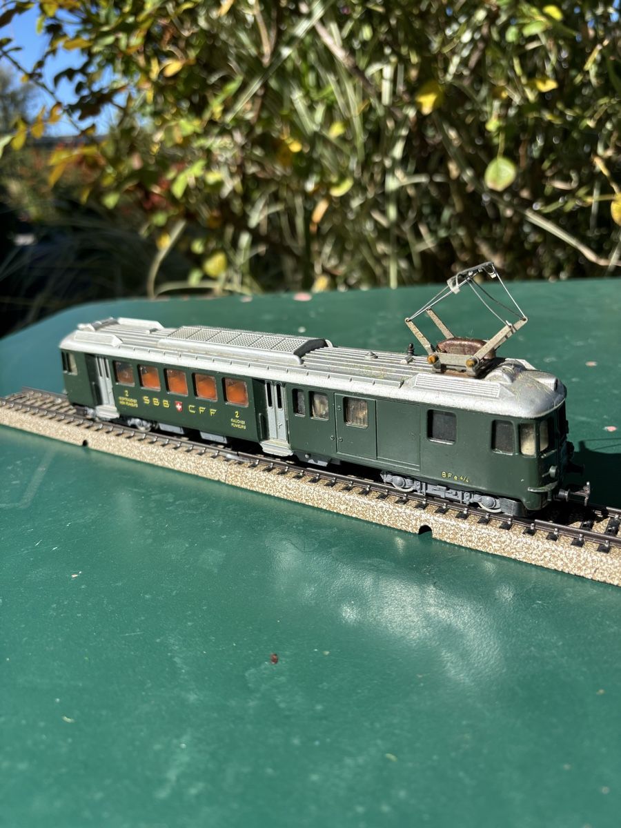 Hag Modelleisenbahnen: HAG Triebwagen BFe 4/4 SBB – Gebraucht aus Feuerthalen von fri_l8vt