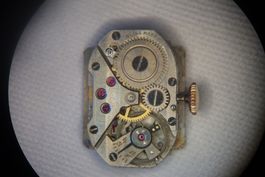 Uhrwerk «Kulm Sport», 13x19.5mm, komplett, läuft, Kr 18K