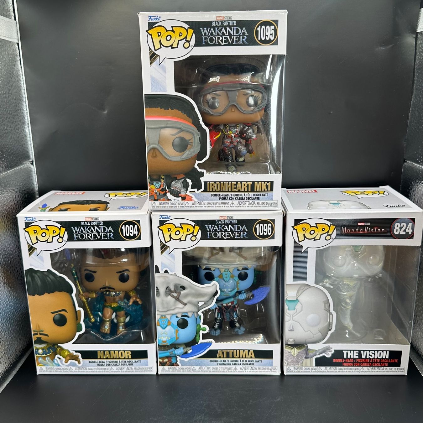 Funko Statuette: Funko Pop Wakanda Forever 4Stk Sammlung – Usato da Düdingen venduto da Nerdworld
