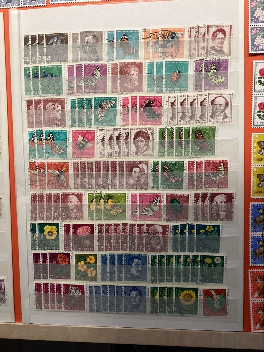 Alle Briefmarken: 🇨🇭Briefmarken Pro Juventute gestempelt – Gebraucht aus Thun von soernst 2