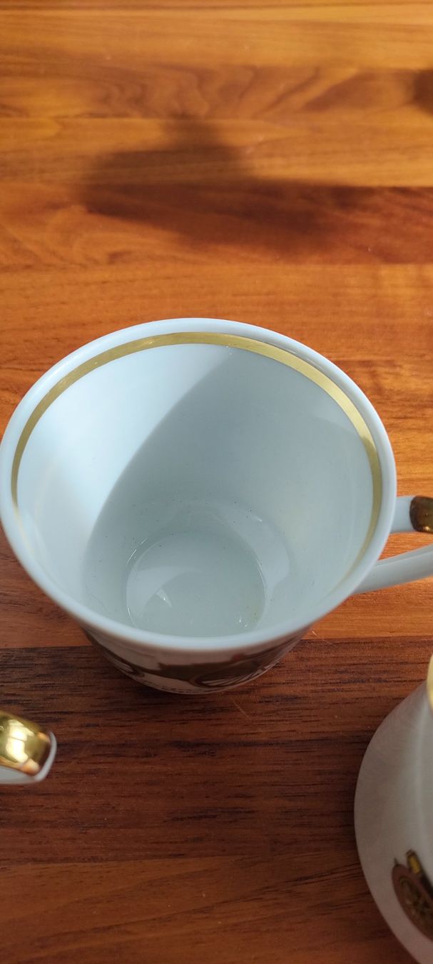 Set di piatti: Mitterteich Bavaria Oldtimer Kaffeeservice mit Goldrand – Usato da Thun venduto da fel_s9w7 3