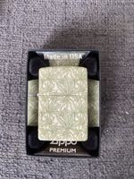 Zippo Premium Neuf et rare, Motif Cannabis - Collection Été