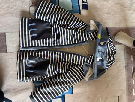 Baby Jacket Du Pareil au Meme striped 86 cm