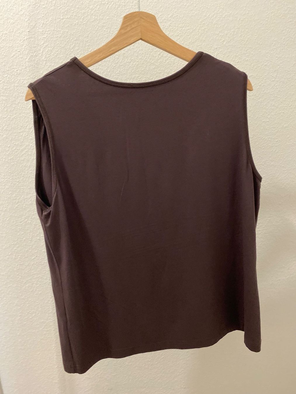 Top: Top mit Perlen braun Gr. 44 – Usato da Pratteln venduto da a23_j2gs 3