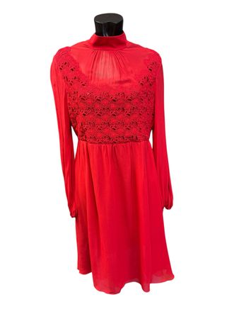 Rotes Kleid von Giambattista Valli, Grösse 38, Neuwertig!