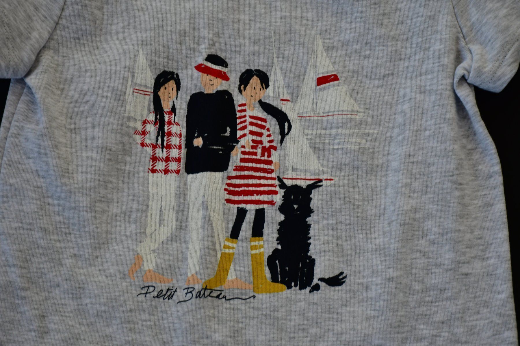 Petit Bateau Blouses, T-shirts & Tops: neu Tshirt,Top  von Petit Bateau gr. 140 – Neuf avec emballage d'origine à Nuglar par Korsika2 2