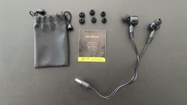 X1T Wireless Kopfhoerer Schwarz inkl. Zubehoer neu
