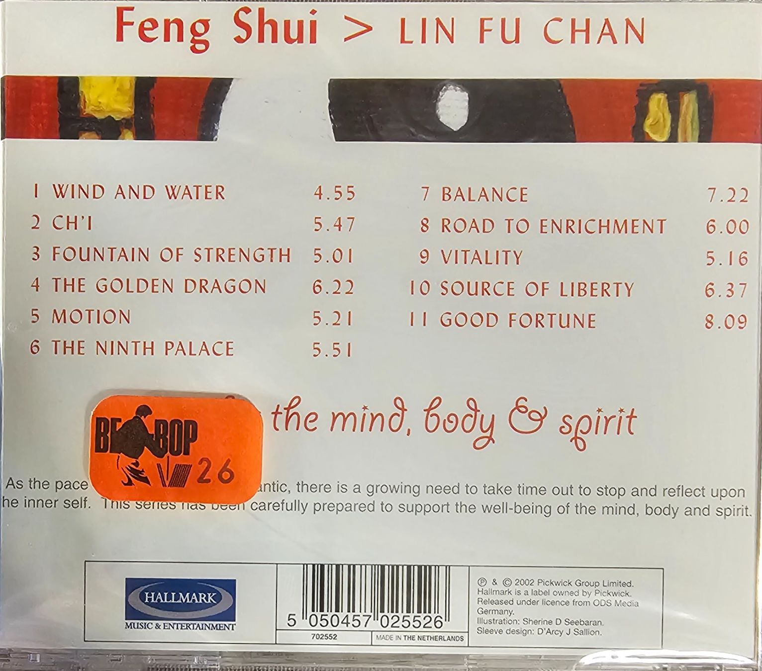 CD: Lin Fu Chan - Feng Shui – Nuovo e nell'imballaggio originale da Wahlen b. Laufen venduto da Cg10 1