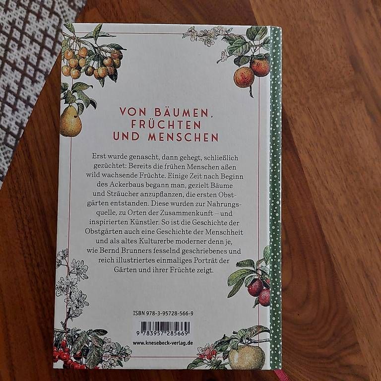 Libri: Buch Kulturgeschichte des Obstgartens, neu – Usato da Fehraltorf venduto da fridolin024 1