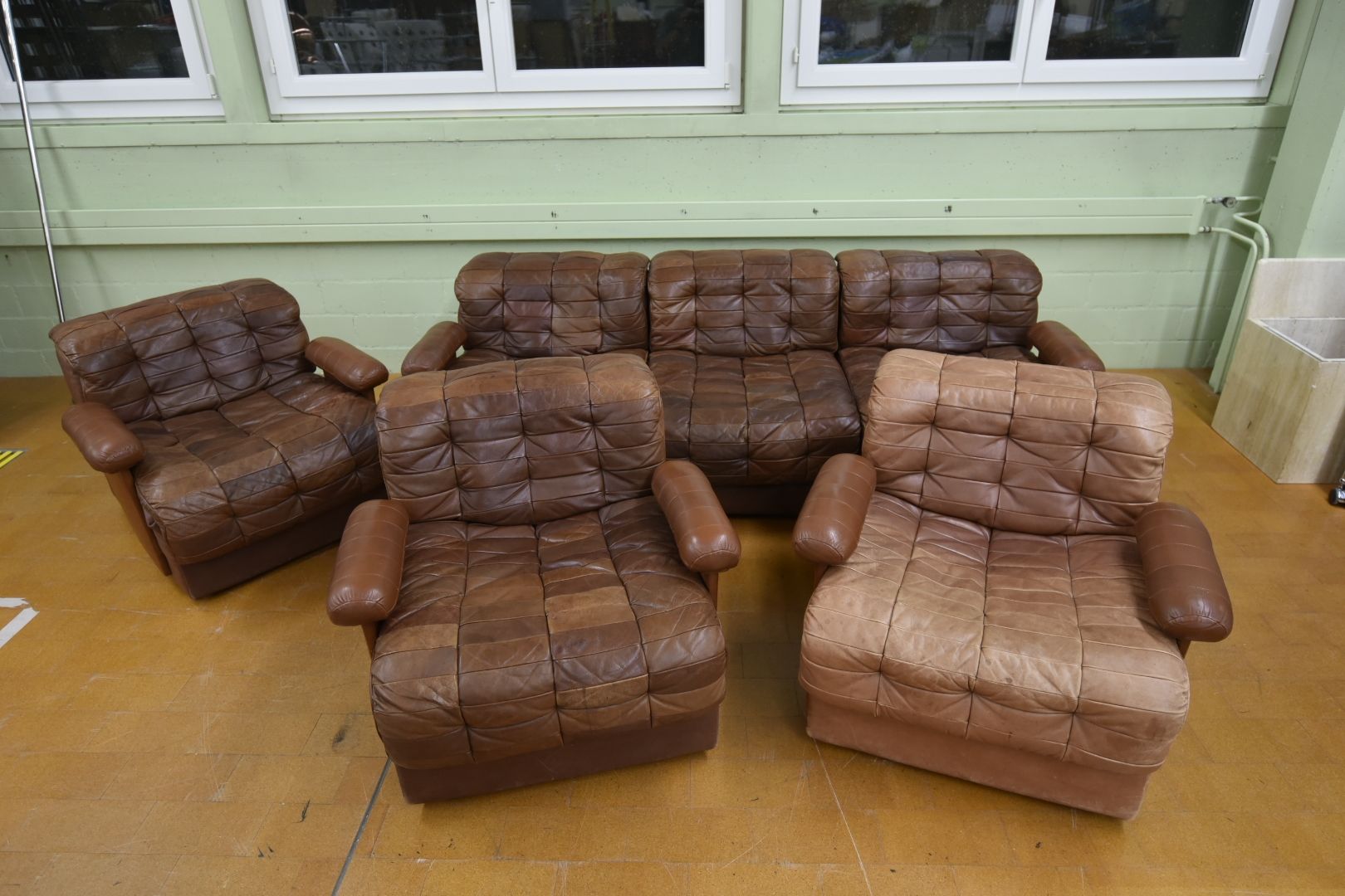 De Sede Divani: Designklassiker De Sede DS11 Patchwork Sofa modular – Usato da Lichtensteig venduto da Polsterwerk 9