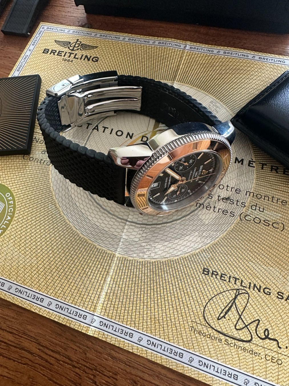 Breitling Orologi: Breitling Superocean Heritage Chronograph 42mm Full Set – Usato da Fraubrunnen venduto da hau_yz86 4